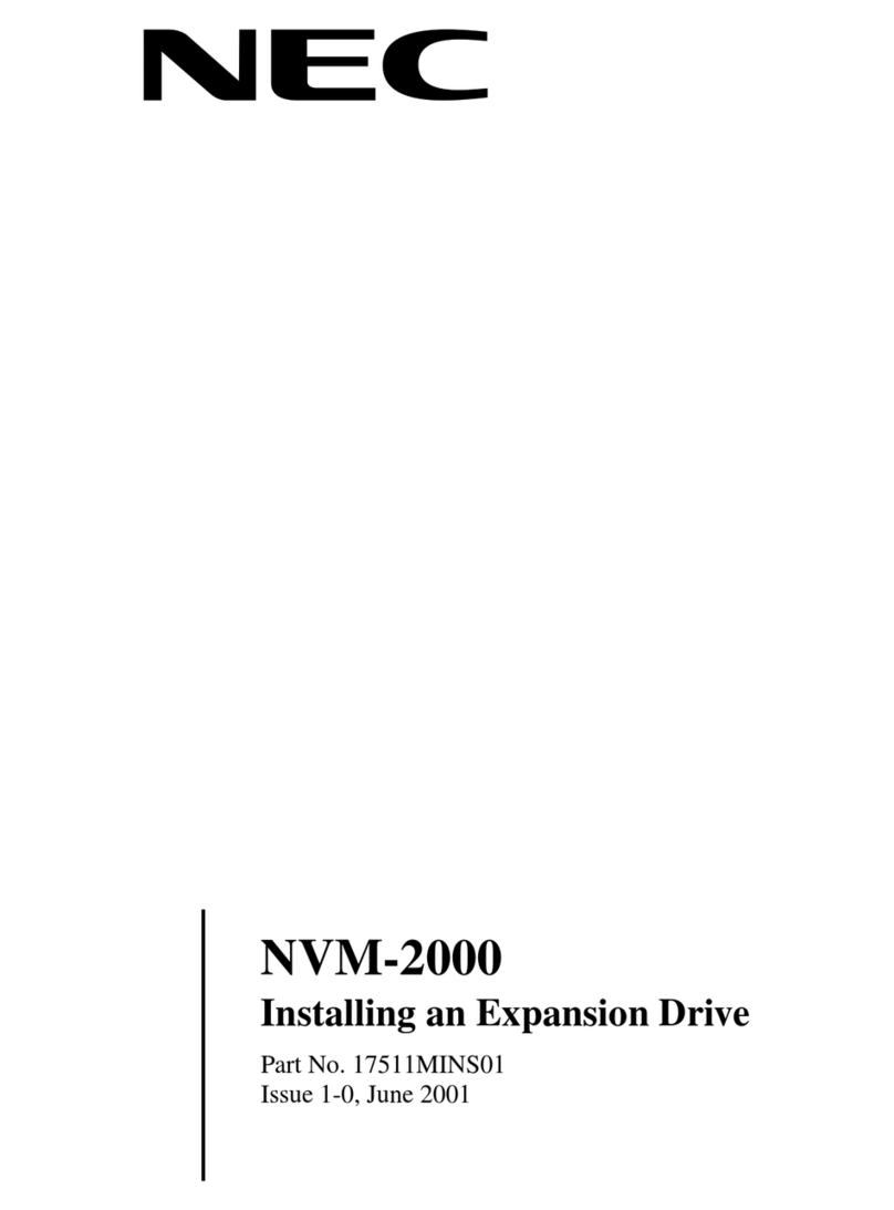 NEC NVM-2000 User manual NEC NVM-2000 User manual
