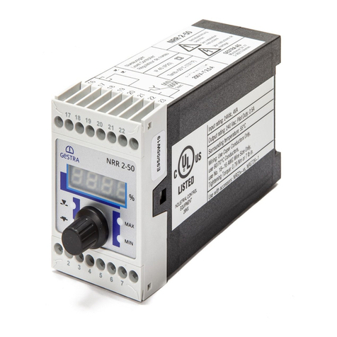 GESTRA NRR 2-50 installation instructions