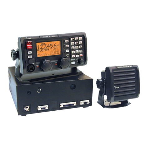 Icom IC-M802 Instruction Manual
