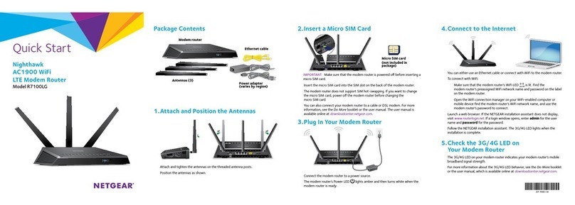 NETGEAR Nighthawk R7100LG User manual NETGEAR Nighthawk R7100LG User manual