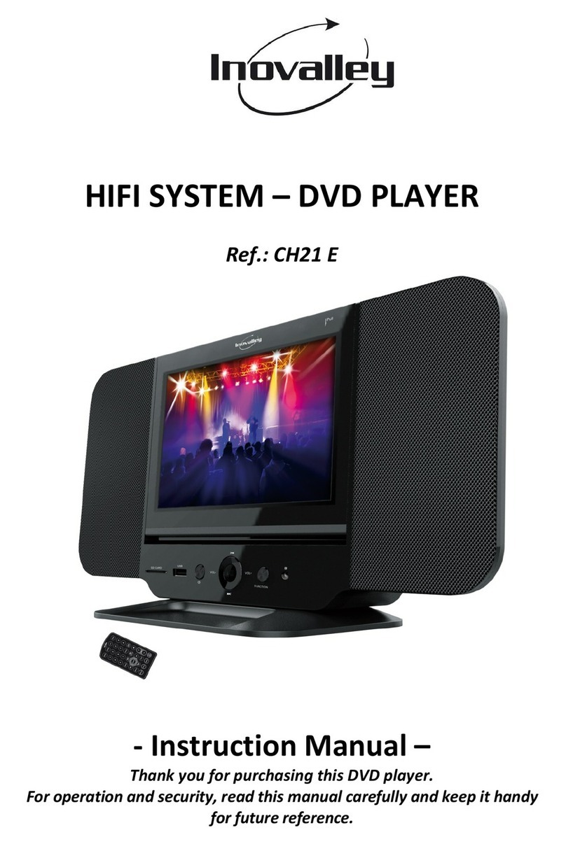 Inovalley CH21 E instruction manual