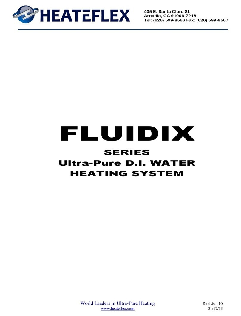 Heateflex FLUIDIX manual