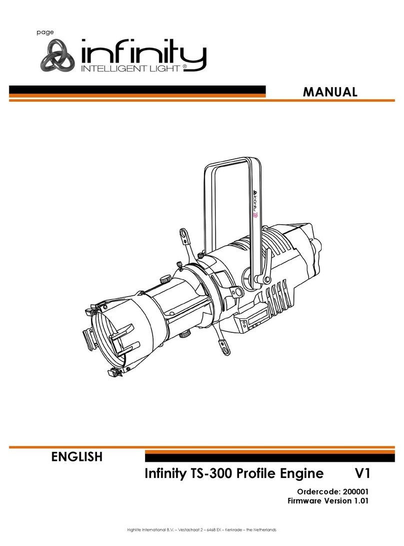 Infinity TS-300 User manual Infinity TS-300 User manual