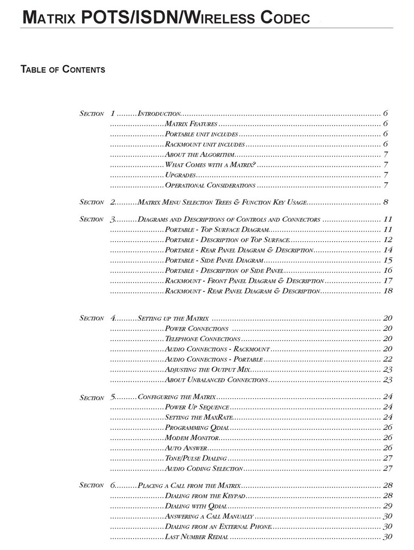 Comrex Matrix manual