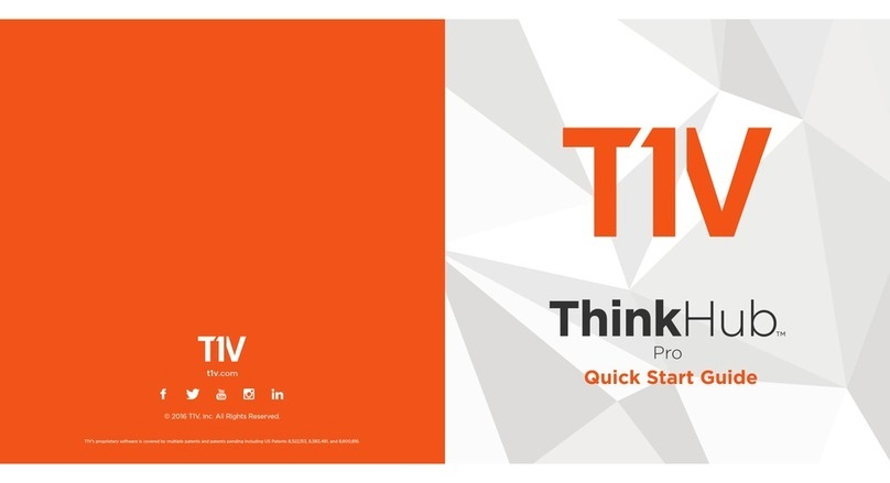 T1V ThinkHub Pro quick start guide