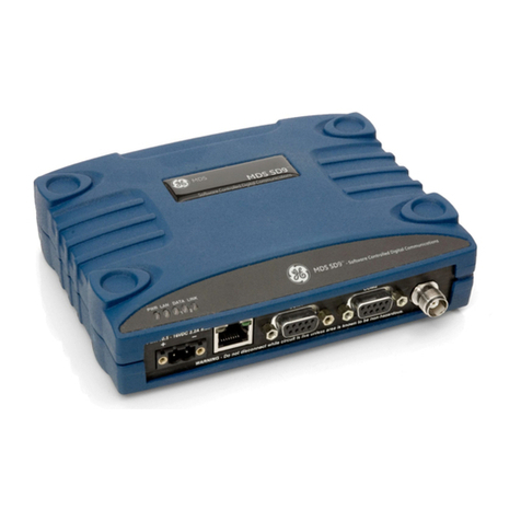 GE MDS SD 1 User manual