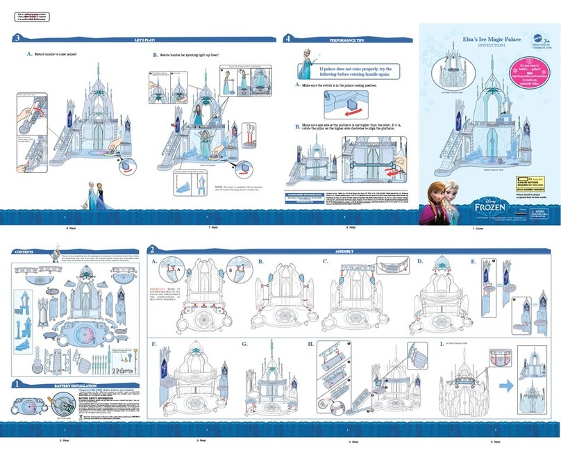 Mattel CMG65 User manual