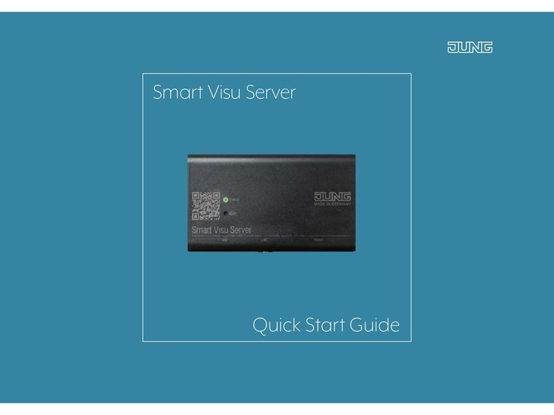 Jung Smart Visu Server quick start guide