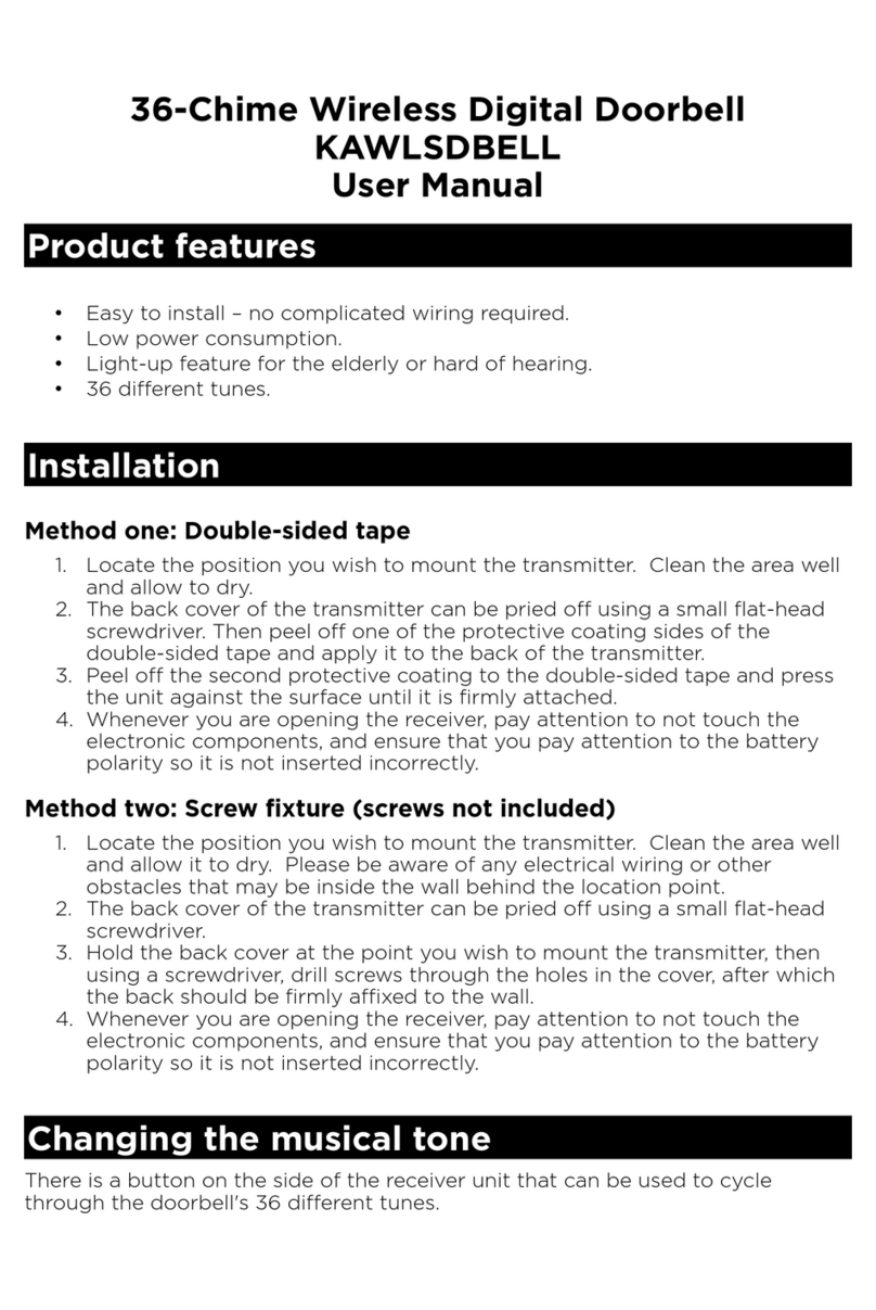 Kogan KAWLSDBELL User manual Kogan KAWLSDBELL User manual
