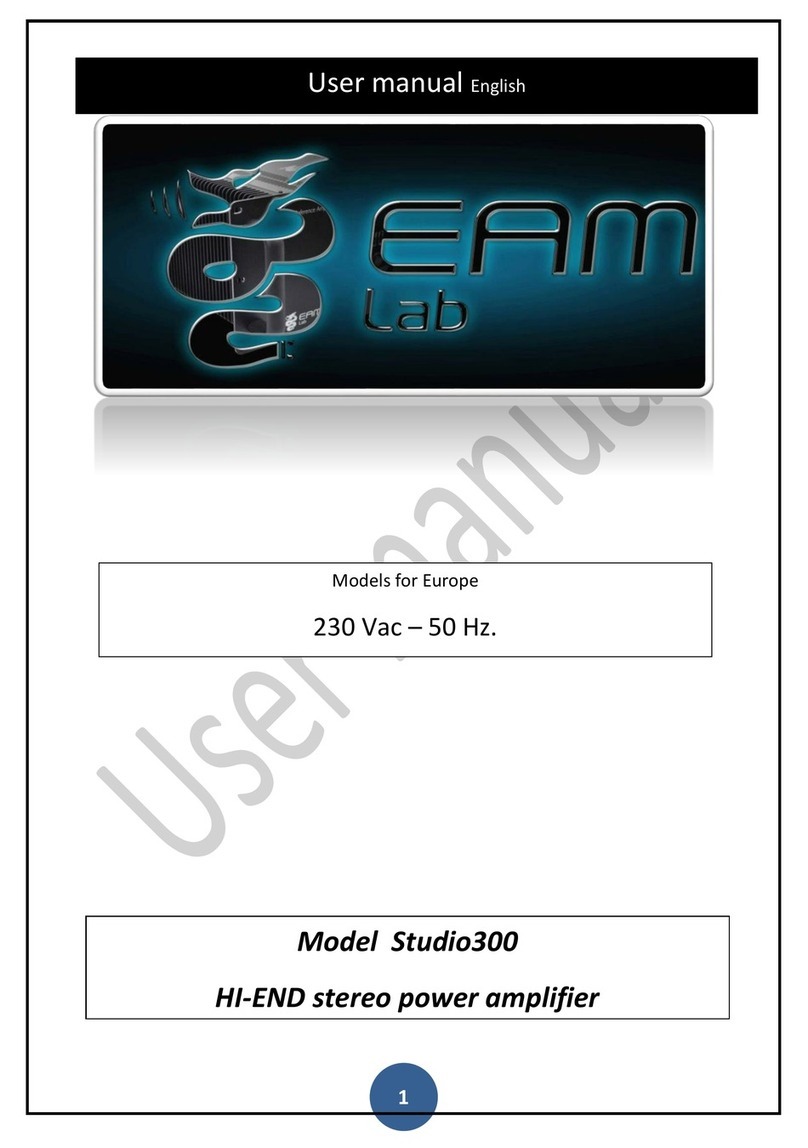 eamlab Studio300 User manual