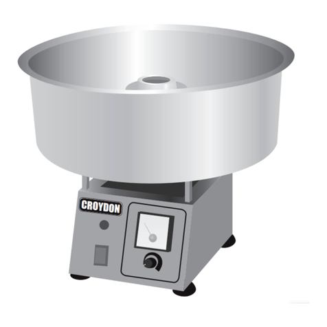 croydon MDAC-16551-701 instruction manual