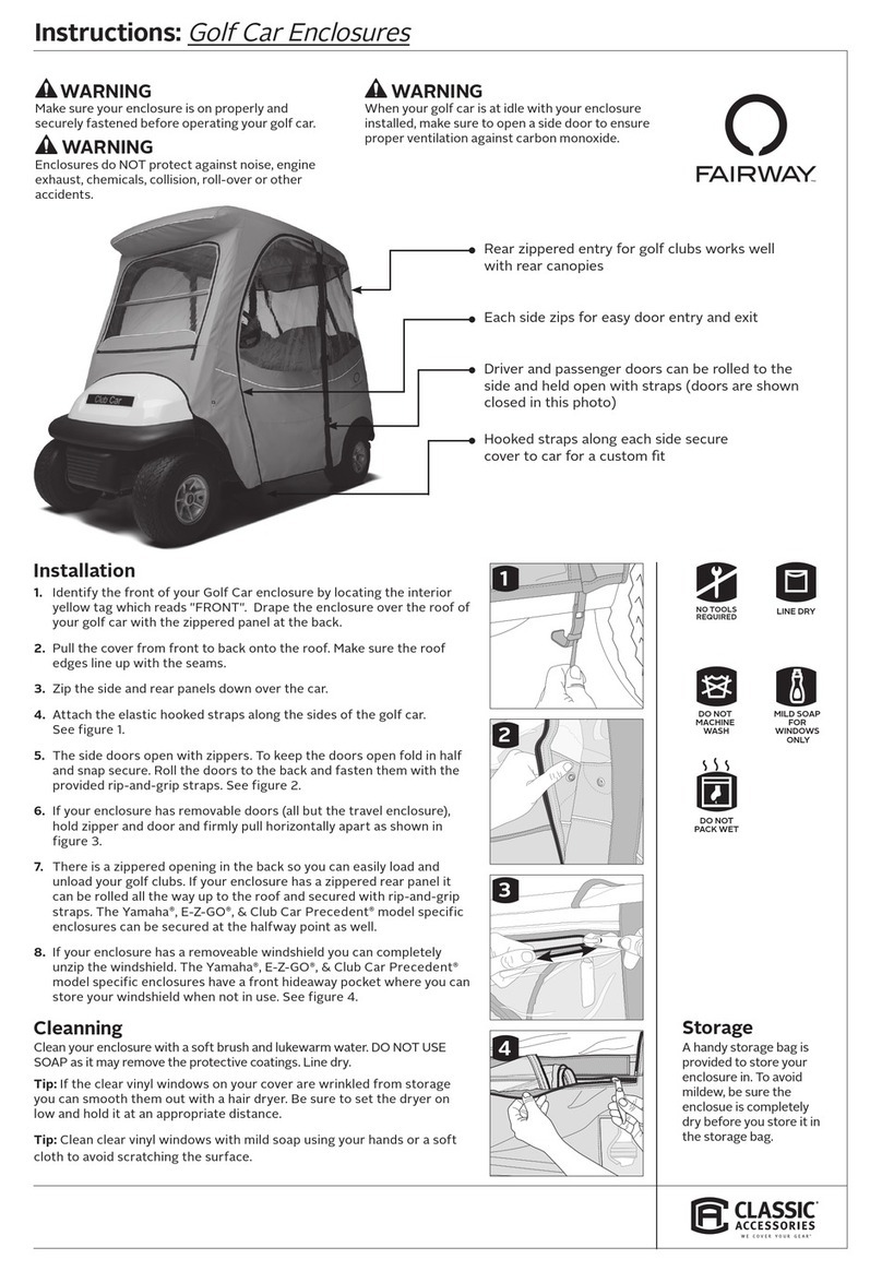 Classic Accessories Fairway instructions