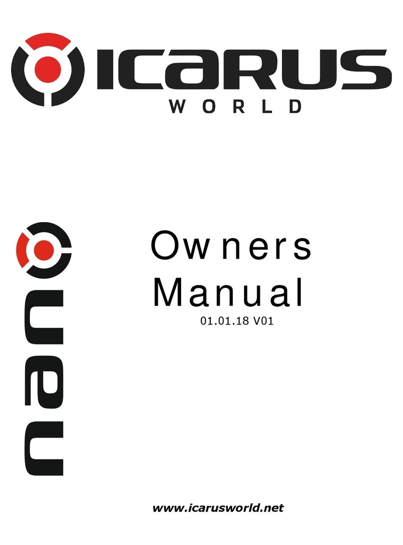 Icarus NANO 99 owner's manual