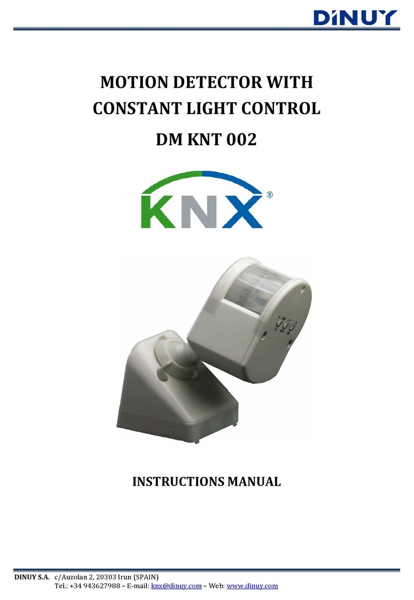 KNX DM KNT 002 instruction manual
