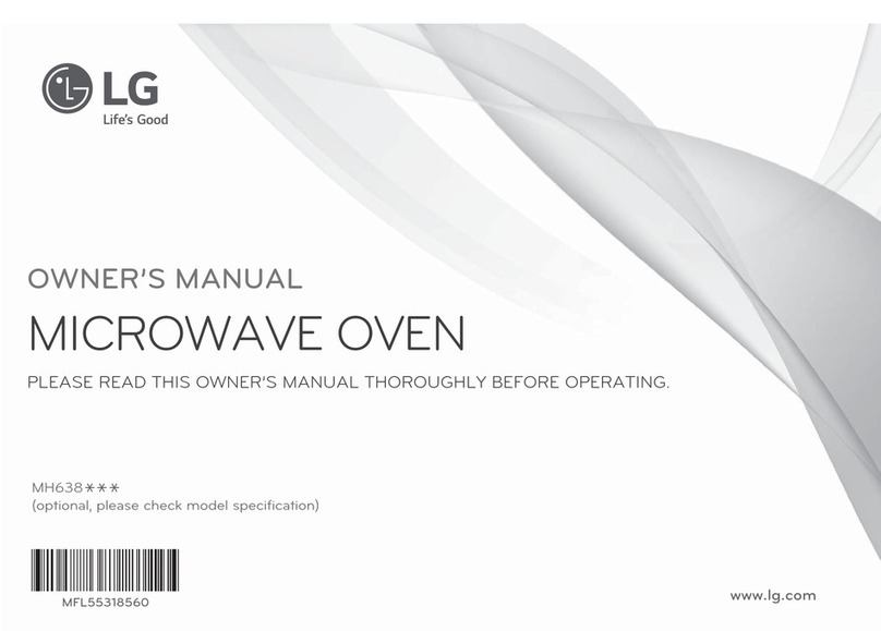 LG MH638 series User manual