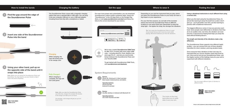 Soundbrenner Pulse user manual