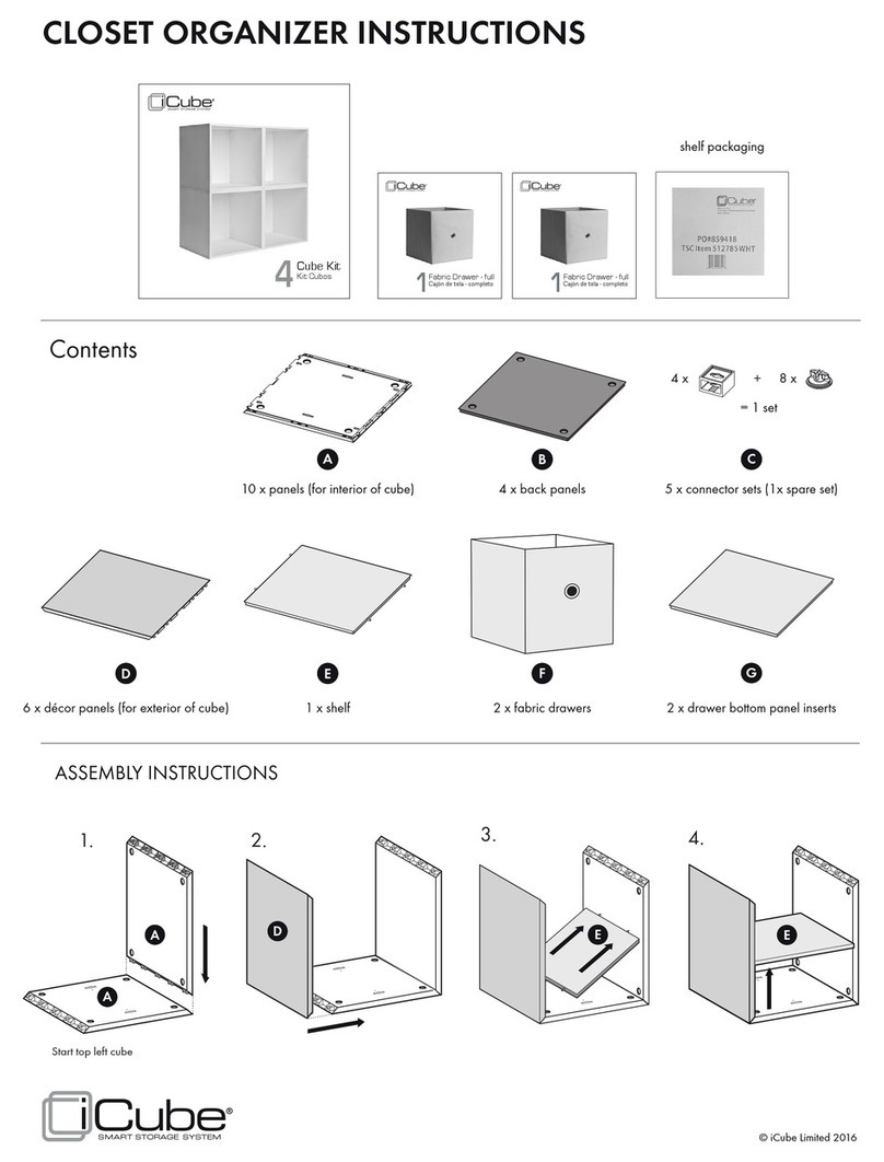 iCube 4 Cube Kit User manual