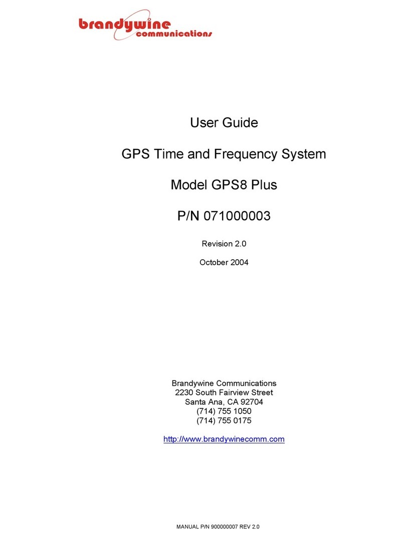 Brandywine GPS8 Plus user guide