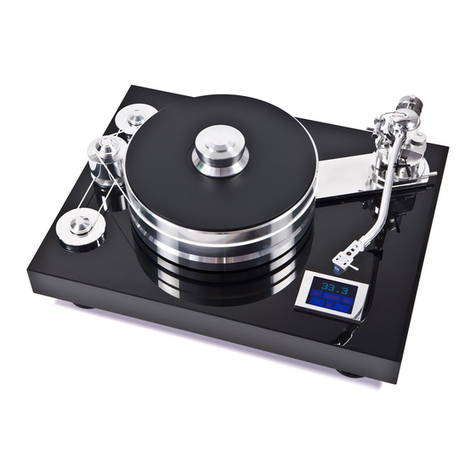 Pro-Ject Audio Systems Signature 12 User manual