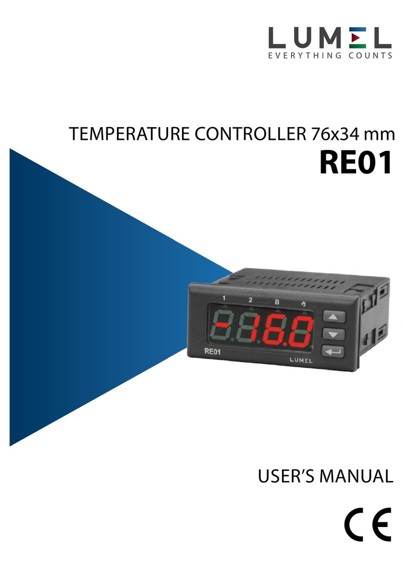 Lumel RE01 user manual