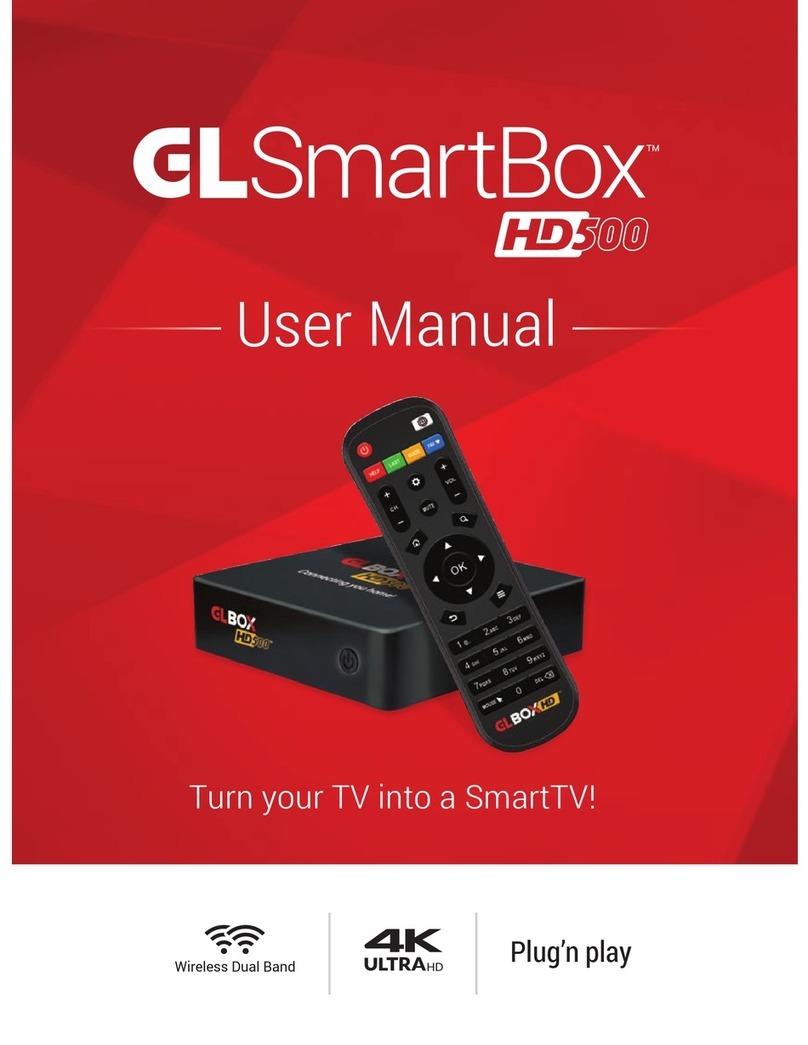 Goldline GLSmartBox HD 500 user manual