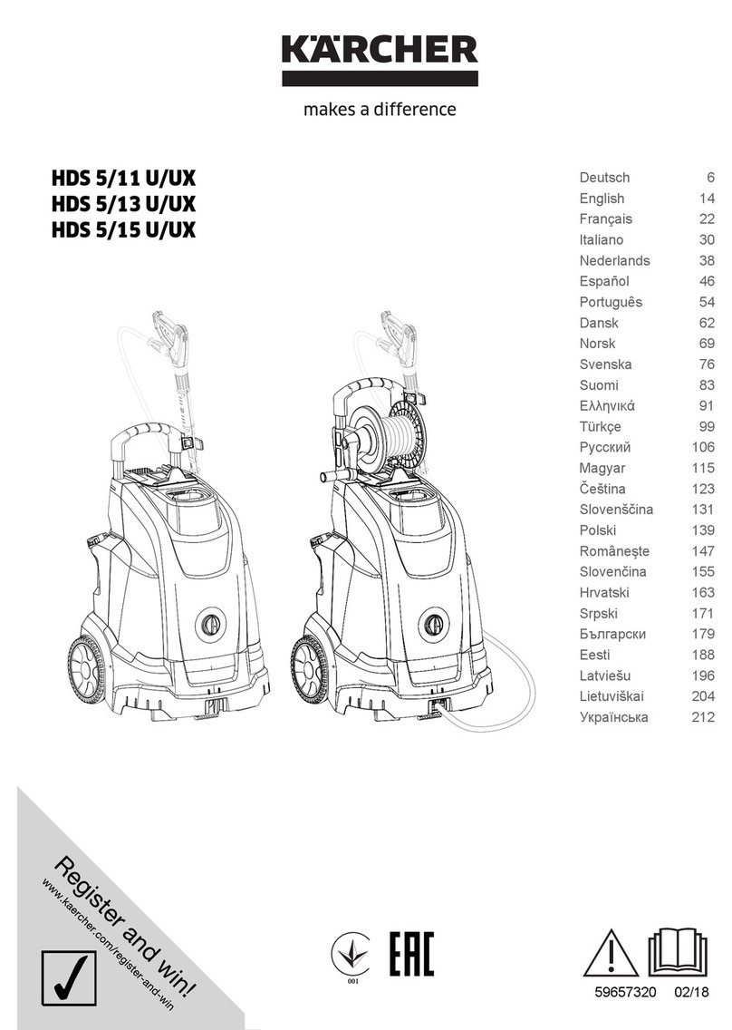 Kärcher HDS 5/11 U/UX manual