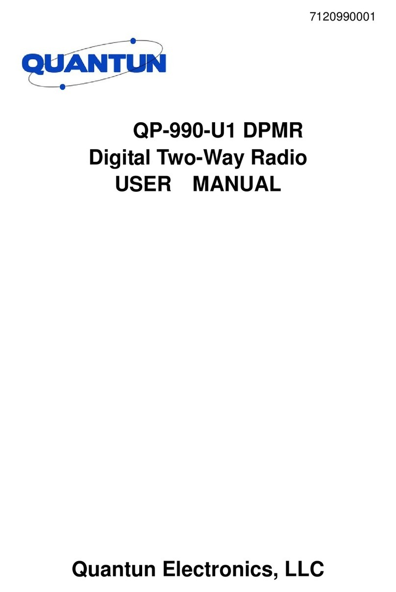 QUANTUN QP-990-U1 DPMR User manual