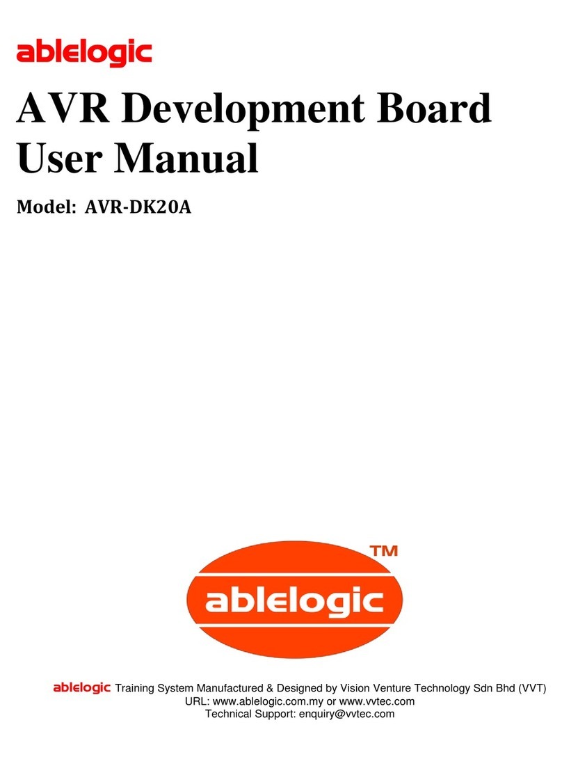 ablelogic AVR-DK20A user manual