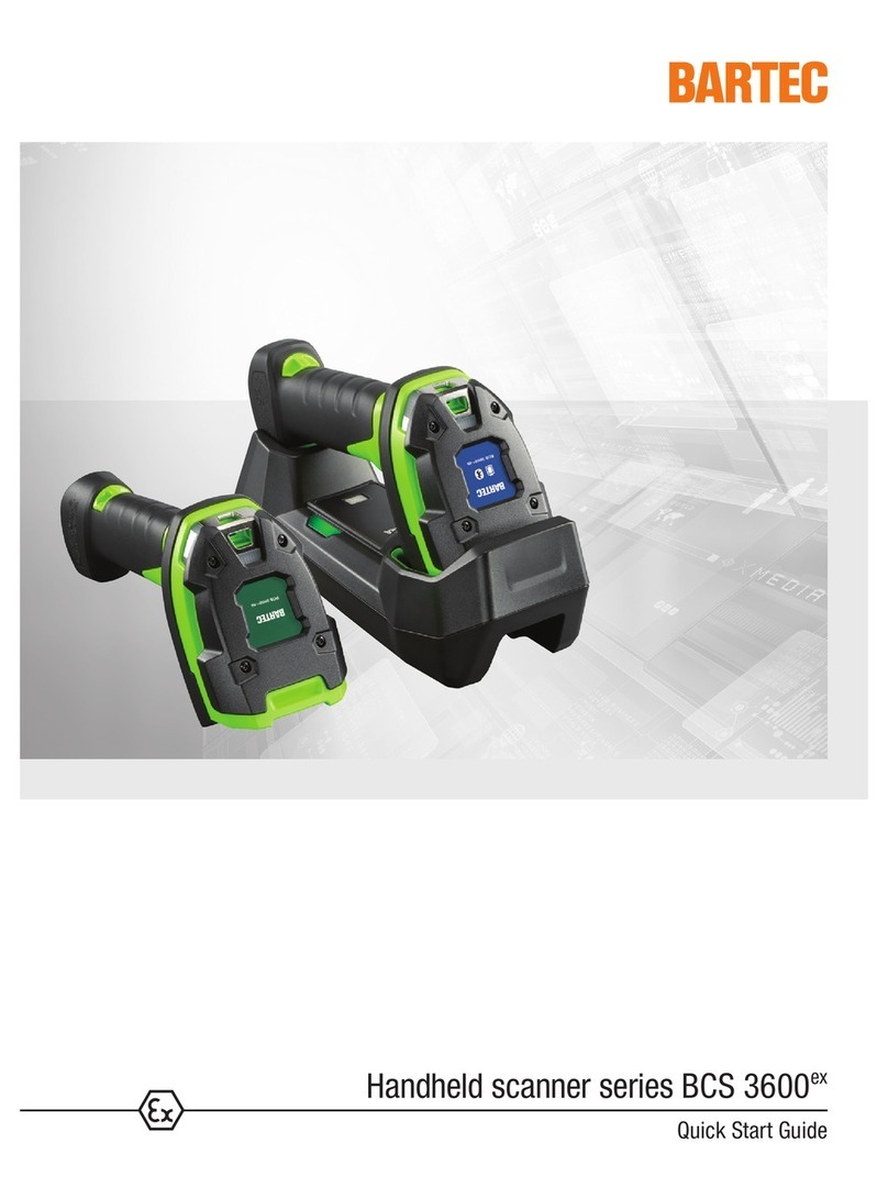Bartec BCS 3608ex-NI User manual