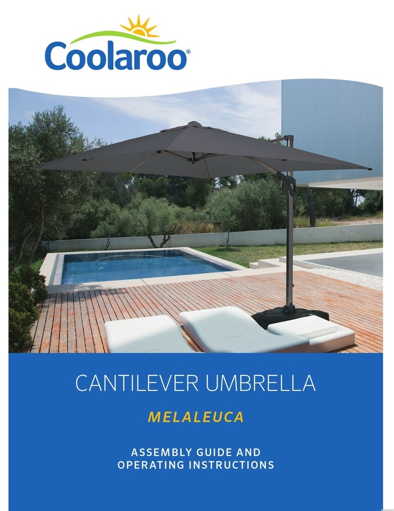 Coolaroo Melaleuca User manual