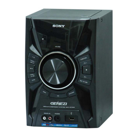 Sony HCD-EC599 User manual