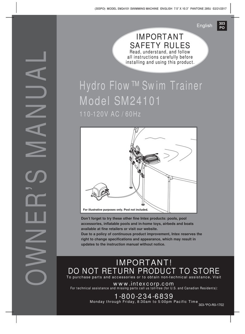Intex Hydro Flow SM24101 owner's manual