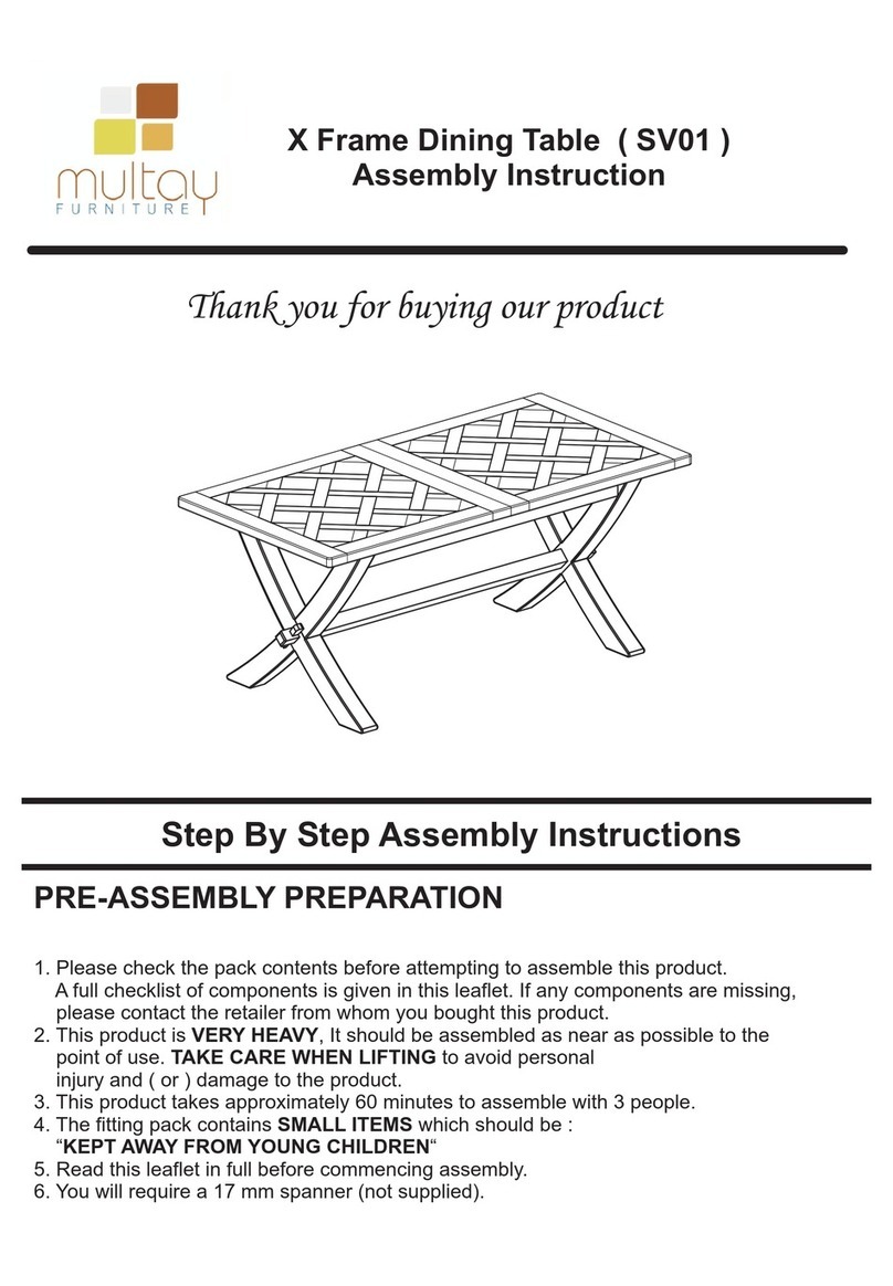 Multay SV01 Assembly instruction