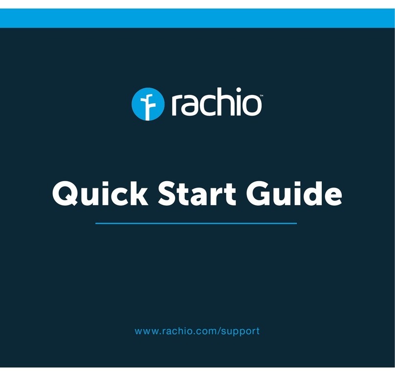 Rachio Generation 2 User manual
