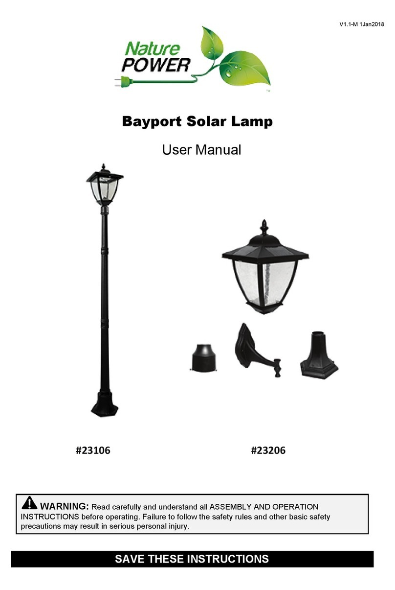 Nature Power BAYPORT 23106 user manual