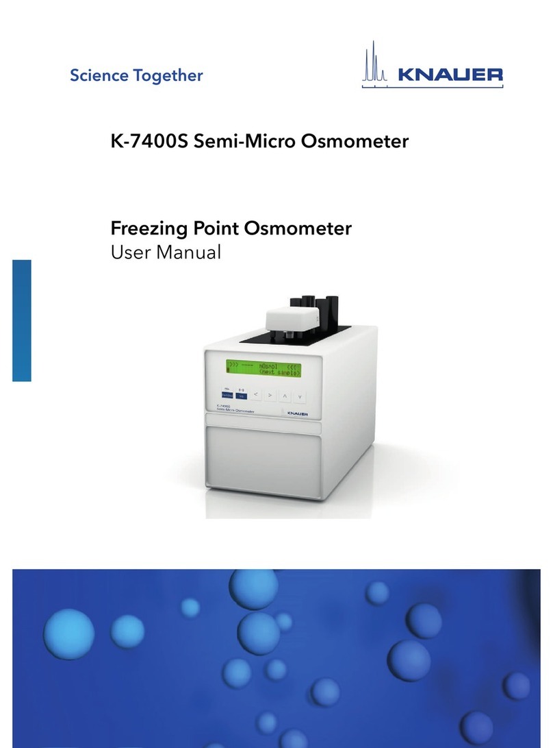 Knauer K-7400S User manual