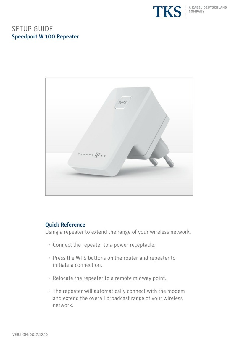 TKS Speedport W 100 Setup guide
