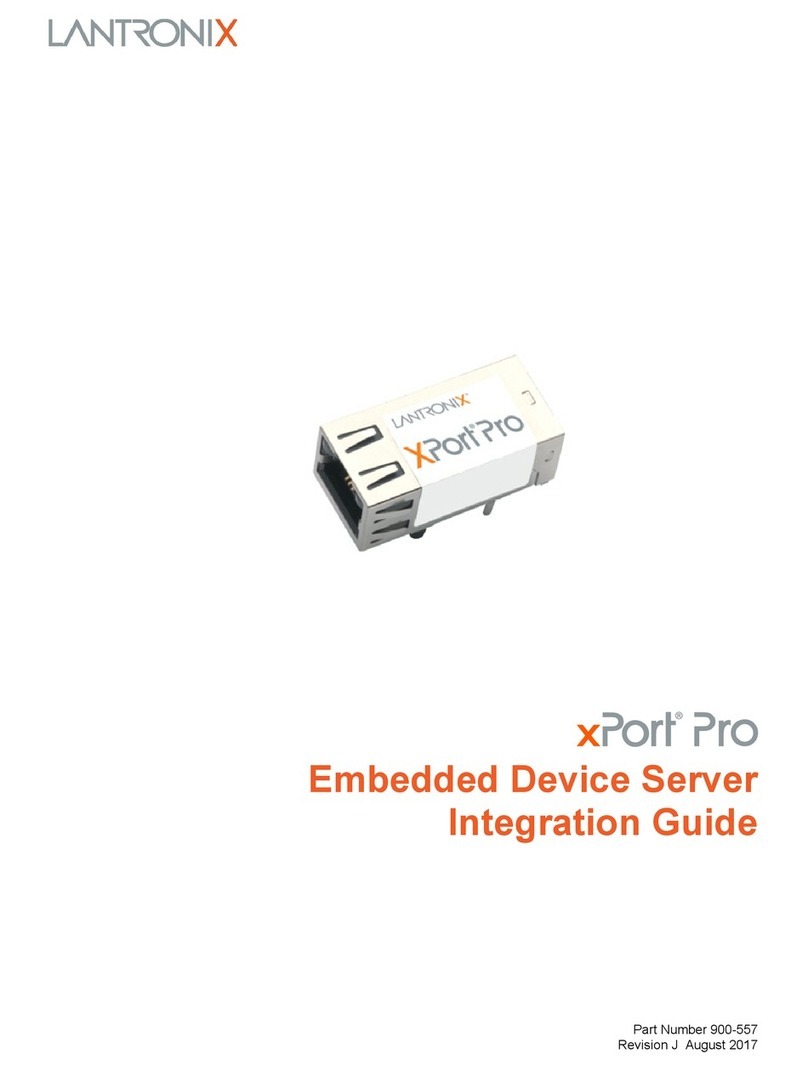 Lantronix xPort Pro XPP1004000-02R Quick setup guide