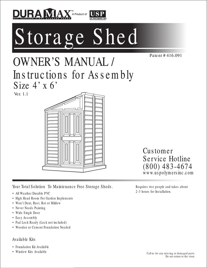 USP DuraMax Series owner's manual