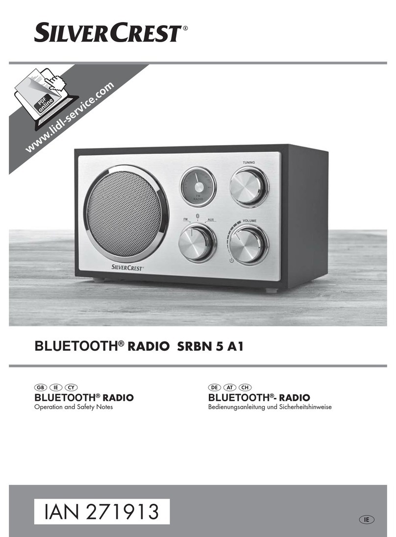 Silvercrest SRBN 5 A1 User manual