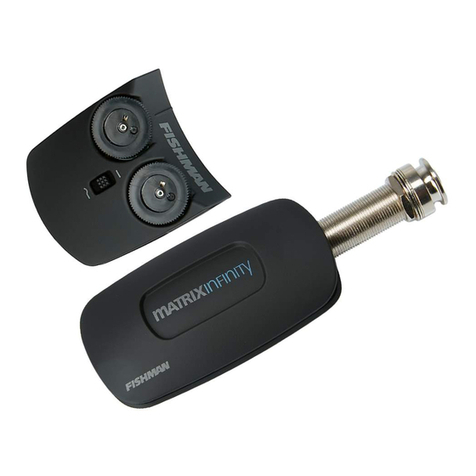 Fishman MATRIX INFINITY MIC BLEND installation guide