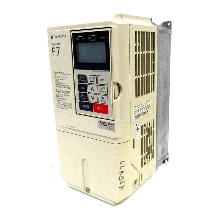 YASKAWA Varispeed f7 Technical manual