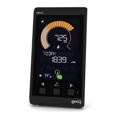 Geo Solo II User manual