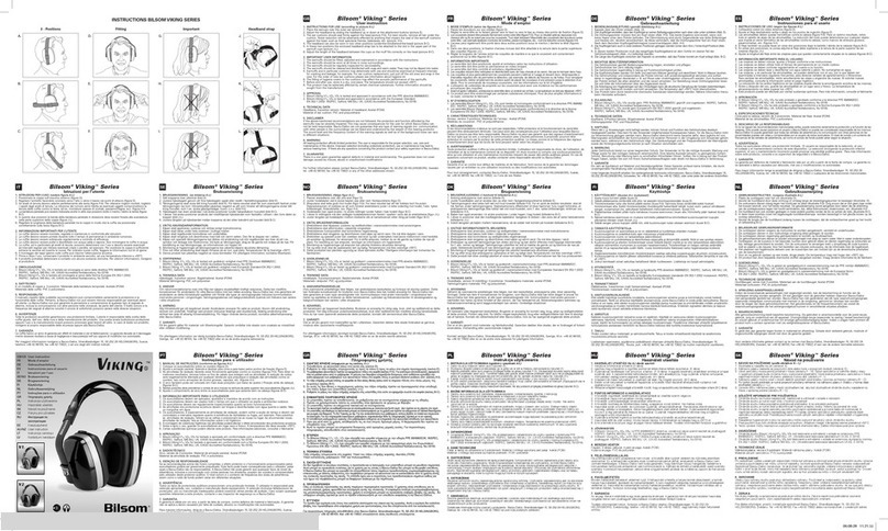 Bilsom Viking Series User instruction