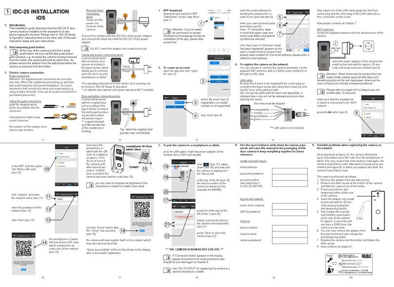 Alecto Elec IDC-25 installation guide