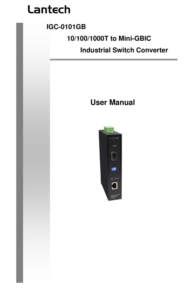 Lantech IGC-0101GB user manual