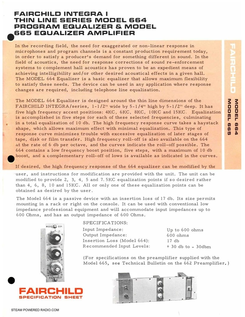 Fairchild 665 manual