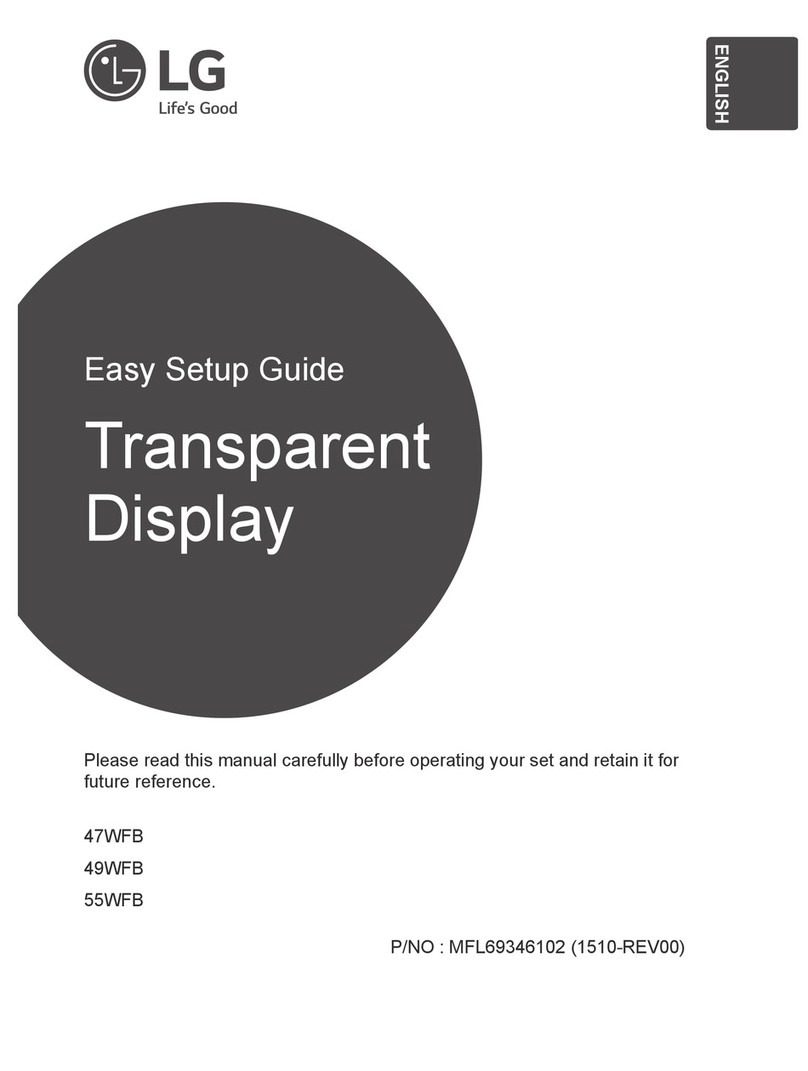 LG 49WFB Quick start guide