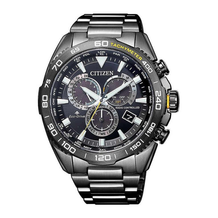 Citizen Eco-Drive E660 User manual
