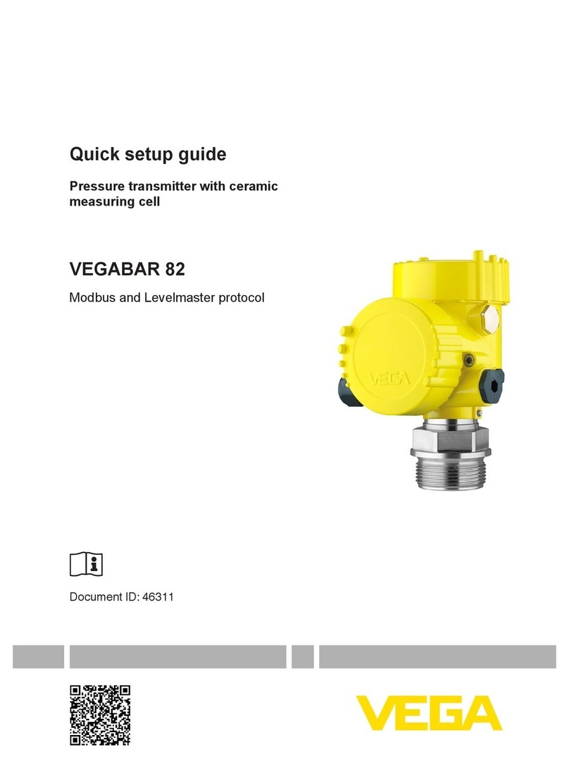 Vega VEGABAR 82 User manual